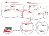 Sarokkanapé Narożnik NICELO, Szín: Velo 623 4244826
