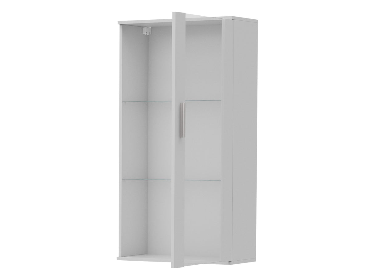 Fali szekrény Soho B2 (Boho B2), Szín: Kasmír + Tölgy, Led világítás: Kék