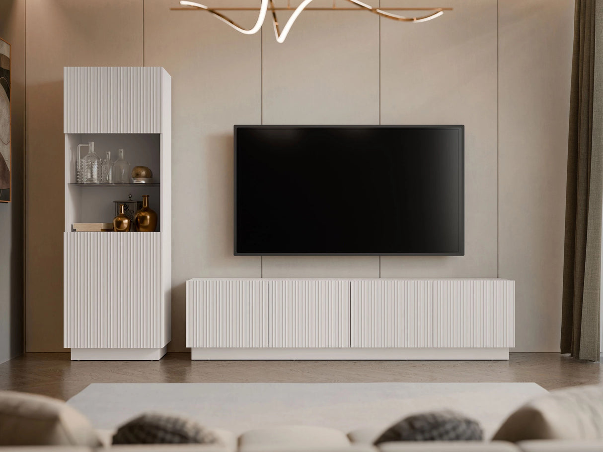 TV-állvány Szafka RTV LIVERTI 150 2D, Szín: Kasmír