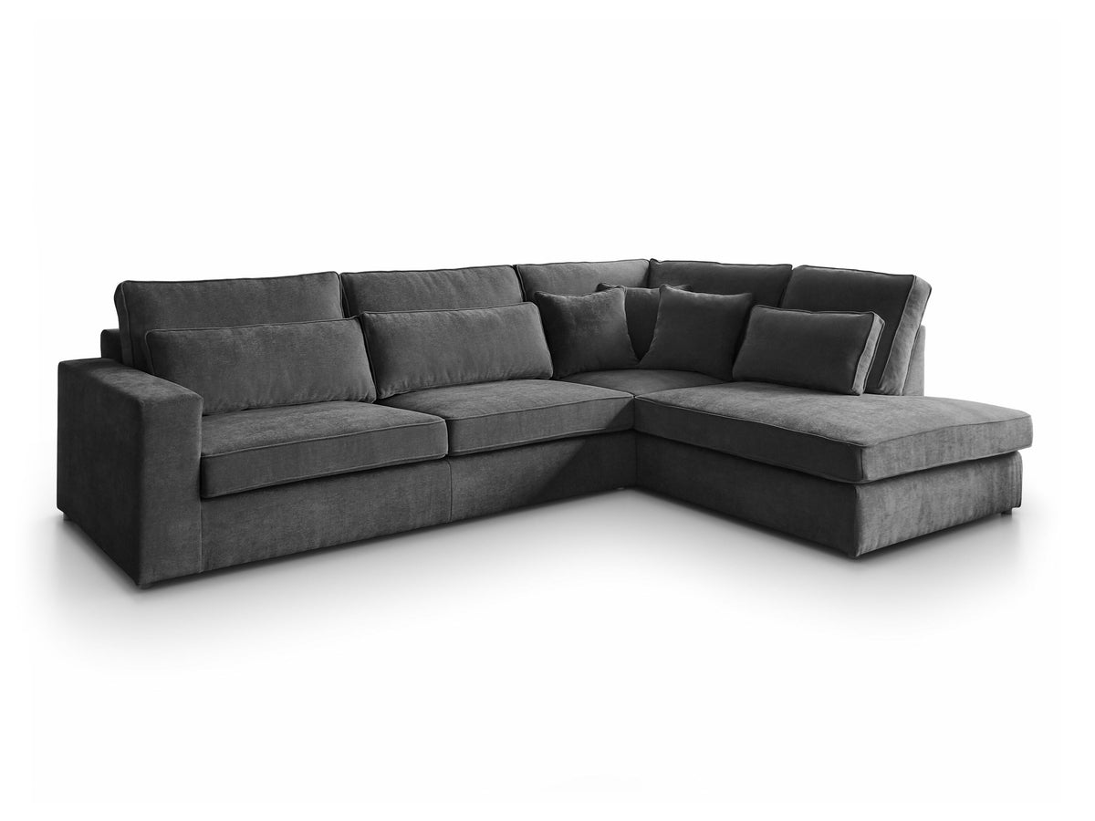Sarokkanapé Parma, Szín: Sereno 695, Változatok: Jobb