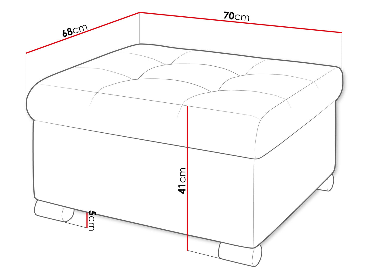 Puff Niko M (Tony), Szín: Lux 03