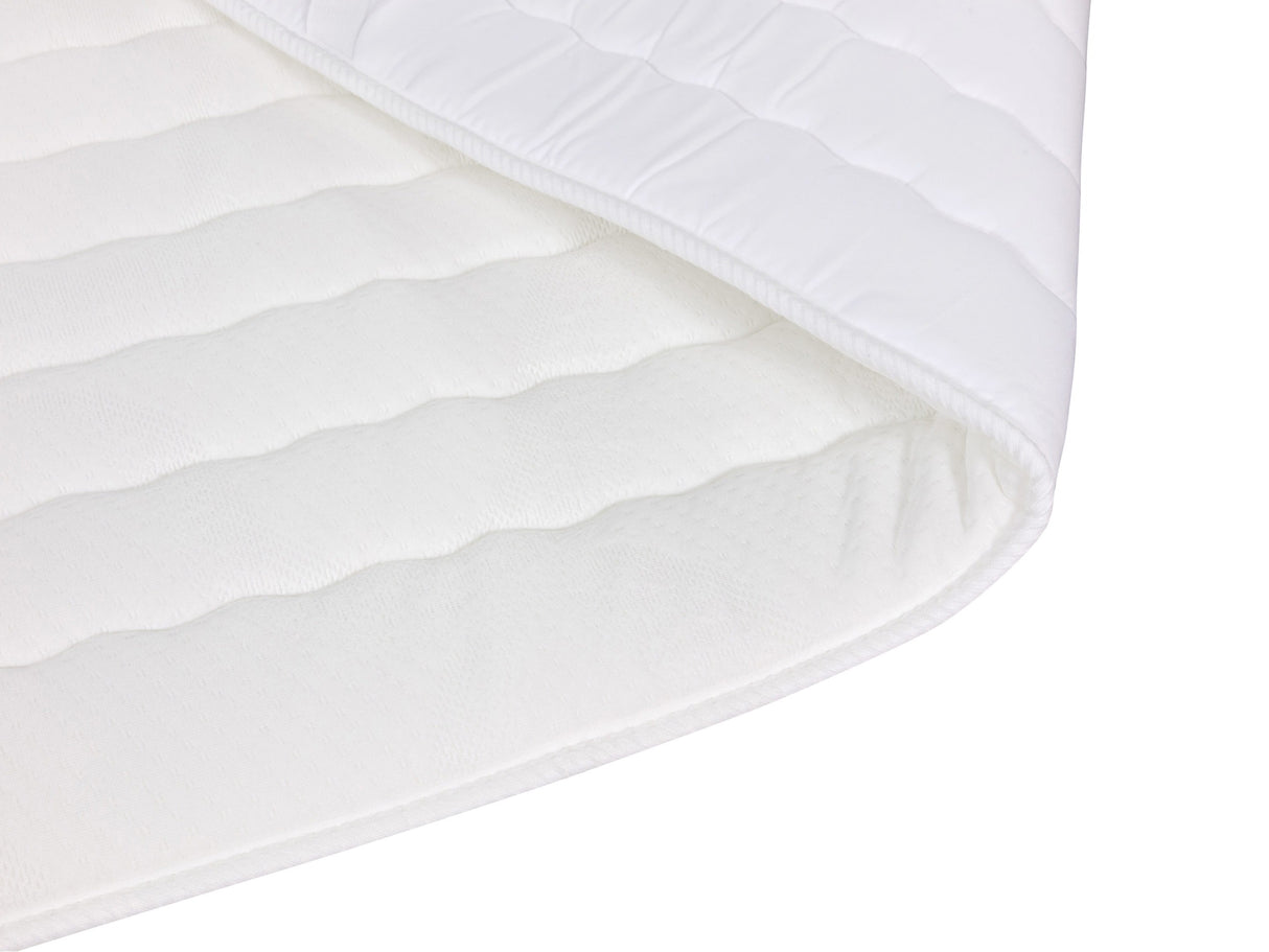 Kontinentális ágy Łóżko kontynentalne VIKI + topper M, Szín: Manila 02, Alvó felület mérete: 90 x 200 cm 4276943