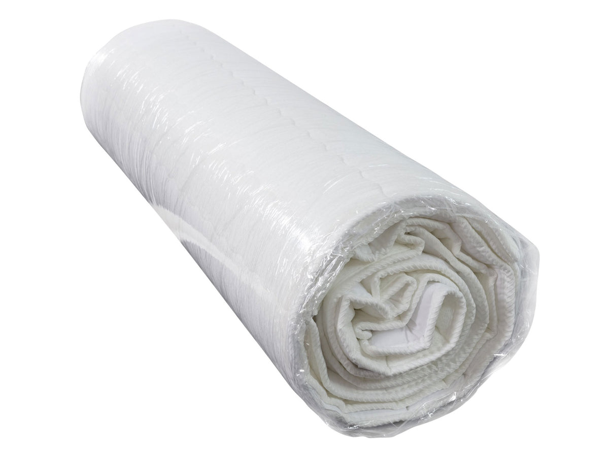 Kontinentális ágy Łóżko kontynentalne VIKI + topper M, Szín: Manila 02, Alvó felület mérete: 90 x 200 cm 4277193