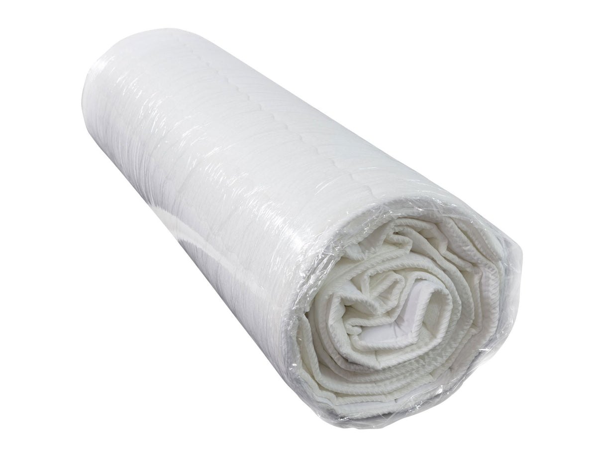 Kontinentális ágy Łóżko kontynentalne VIKI + topper M, Szín: Manila 14, Alvó felület mérete: 90 x 200 cm 4277202