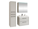Fürdőszoba garnitúra Meble łazienkowe z umywalką CANADA I, Szín: Kasmír, Led világítás: Igen RGB