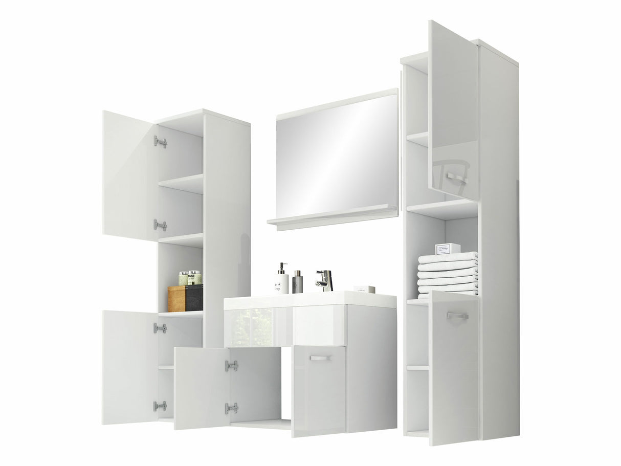 Fürdőszoba garnitúra Montreal XL (Floryna XL), Szín: Grafit