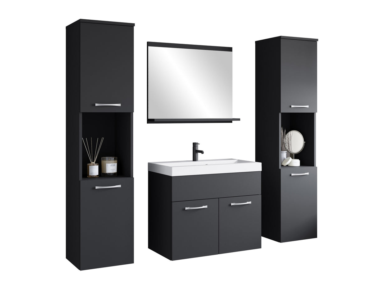 Fürdőszoba garnitúra Montreal XL (Floryna XL), Szín: Grafit