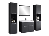 Fürdőszoba garnitúra Montreal XL (Floryna XL), Szín: Grafit