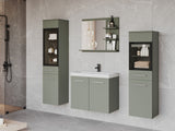 Fürdőszoba garnitúra MADRIT I, Szín: Poros zöld, Led világítás: Nem