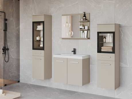Fürdőszoba garnitúra MADRIT I, Szín: Kasmír, Led világítás: Nem
