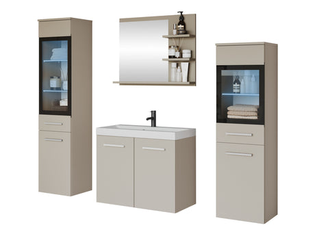 Fürdőszoba garnitúra MADRIT I, Szín: Kasmír, Led világítás: Igen RGB