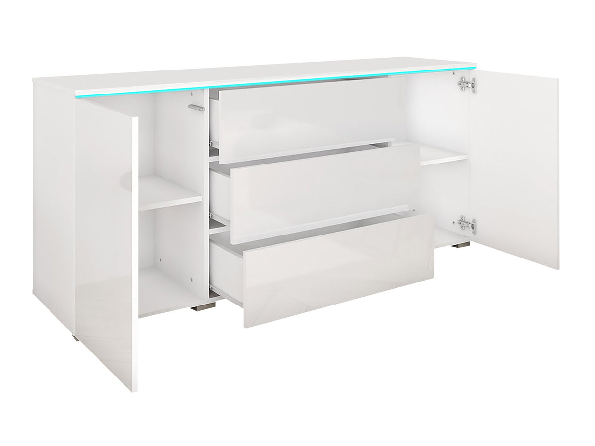 Komód VERA 150 (Sawoti), Szín: Kasmír, Led világítás: Igen fehér