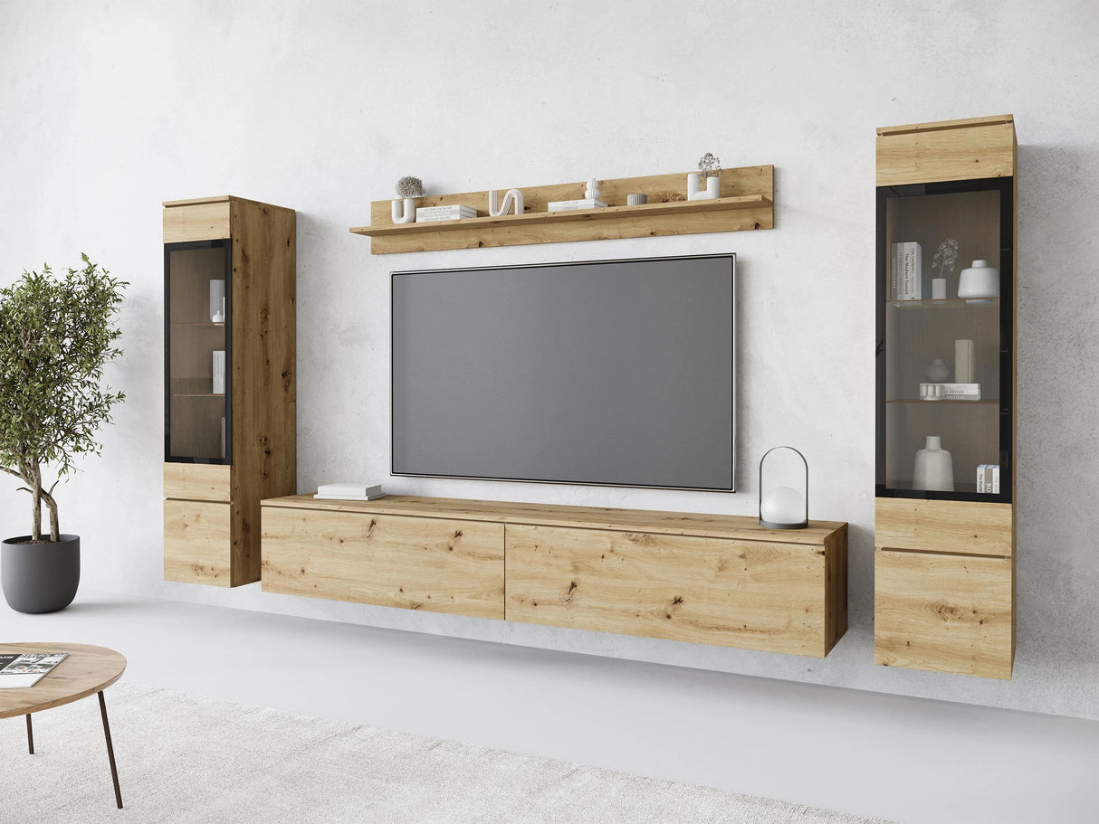 Nappali szett Vera II (Sawoti II), Szín: Artisan tölgy, Led világítás: Nem 4284510