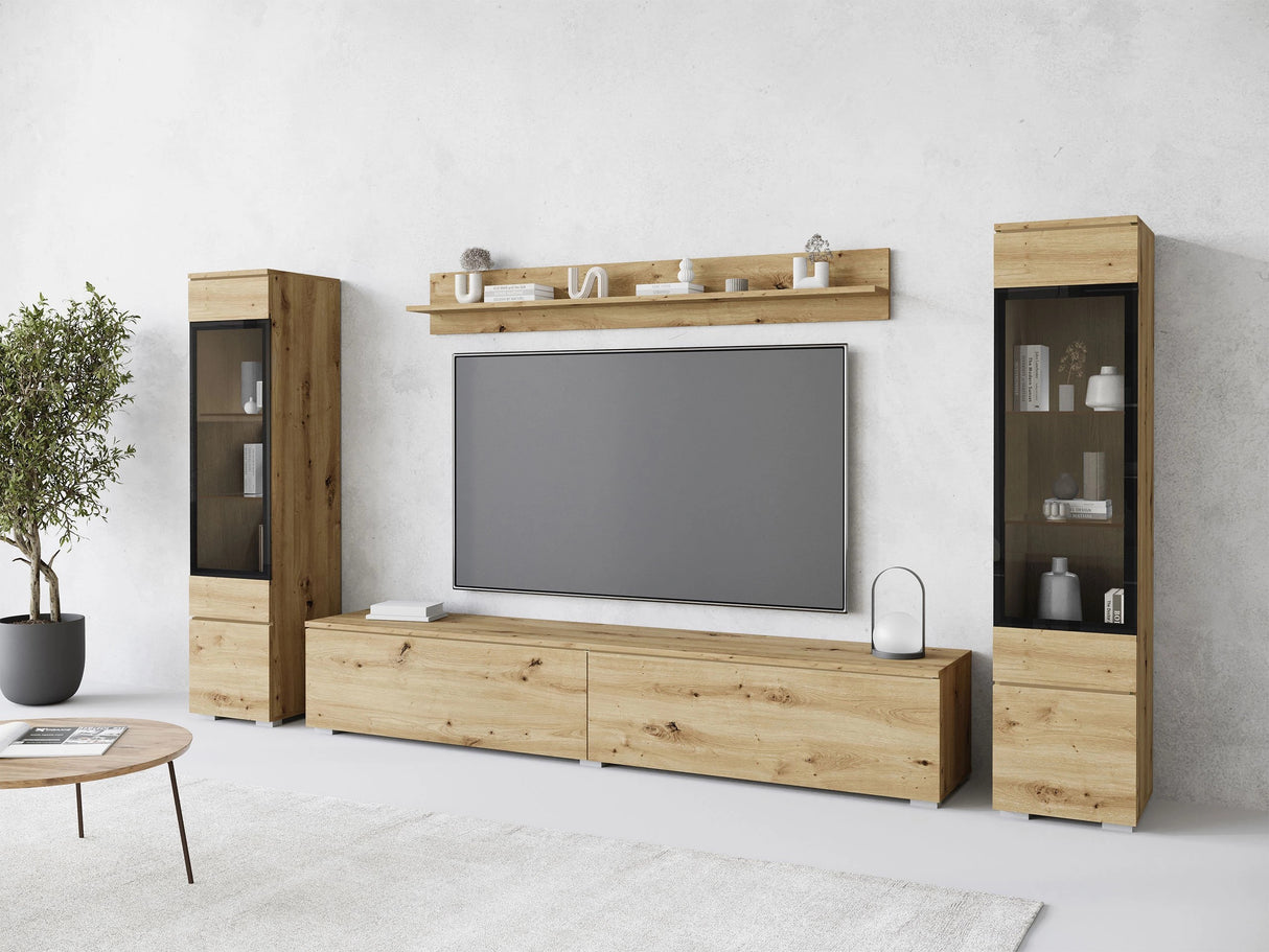 Nappali szett Vera II (Sawoti II), Szín: Artisan tölgy, Led világítás: Nem 4284512