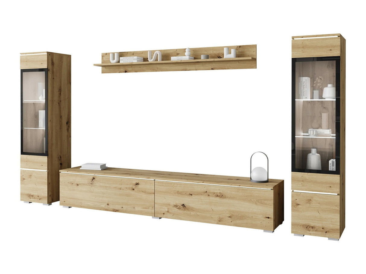 Nappali szett Vera II (Sawoti II), Szín: Artisan tölgy, Led világítás: Igen 4284515