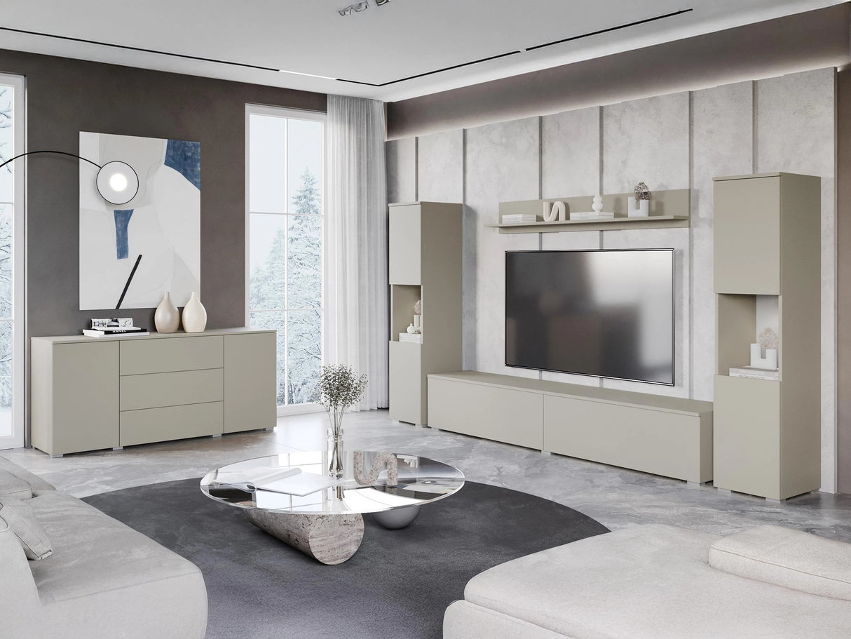 Nappali szett PARIS II (Bamisio II), Szín: Kasmír, Led világítás: Nem