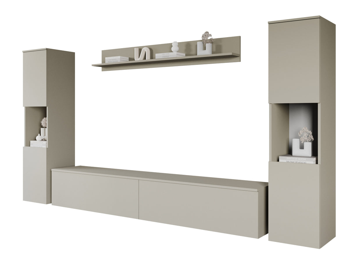 Nappali szett PARIS XL (Bamisio), Szín: Kasmír, Led világítás: Nem