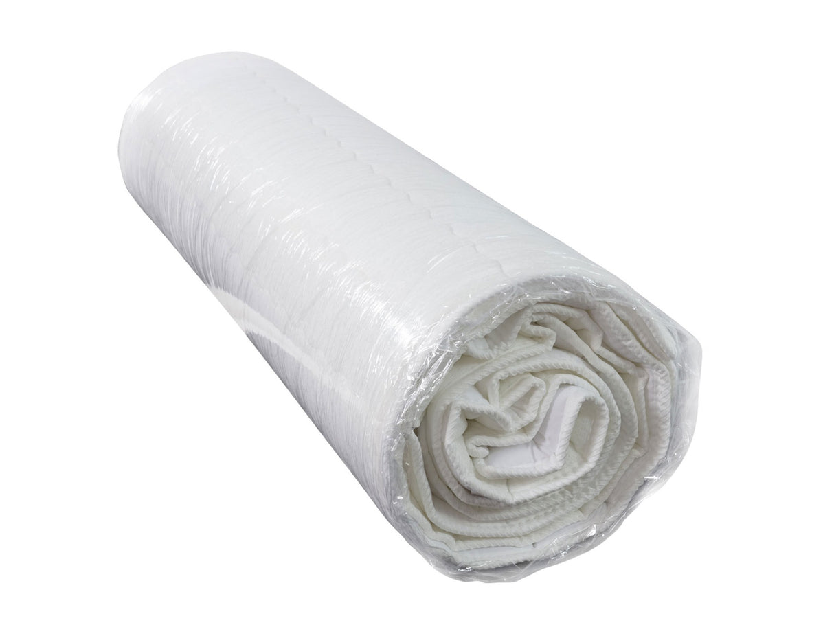 Kontinentális ágy Łóżko kontynentalne TIRULO + topper M, Szín: Manila 26, Alvó felület mérete: 160 x 200 cm