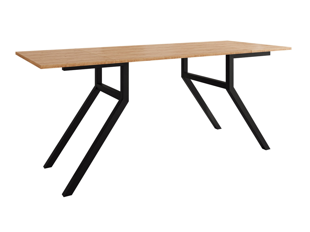 Kihajtható dohányzóasztal Ławostół XENA BIS, Szín: Kézműves aranytölgy + Fekete