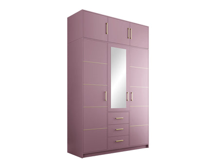 Gardróbszekrény Szafa BALI II D3 + nadstawka, Szín: Lila 4301835