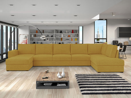 Sarokkanapé Wilma Large (Szafran Large) Toptextil, Szín: Maya 05, Változatok: Jobbos