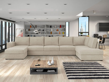 Sarokkanapé Wilma Large (Szafran Large) Toptextil, Szín: Maya 03, Változatok: Jobbos