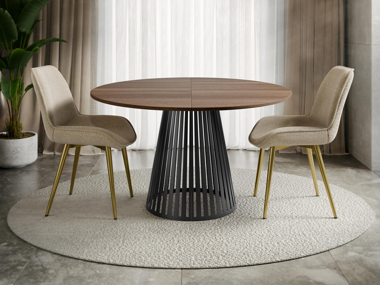 Asztal CONE 120, Szín: Dió