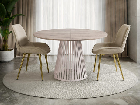 Asztal CONE 120, Szín: Világos fa