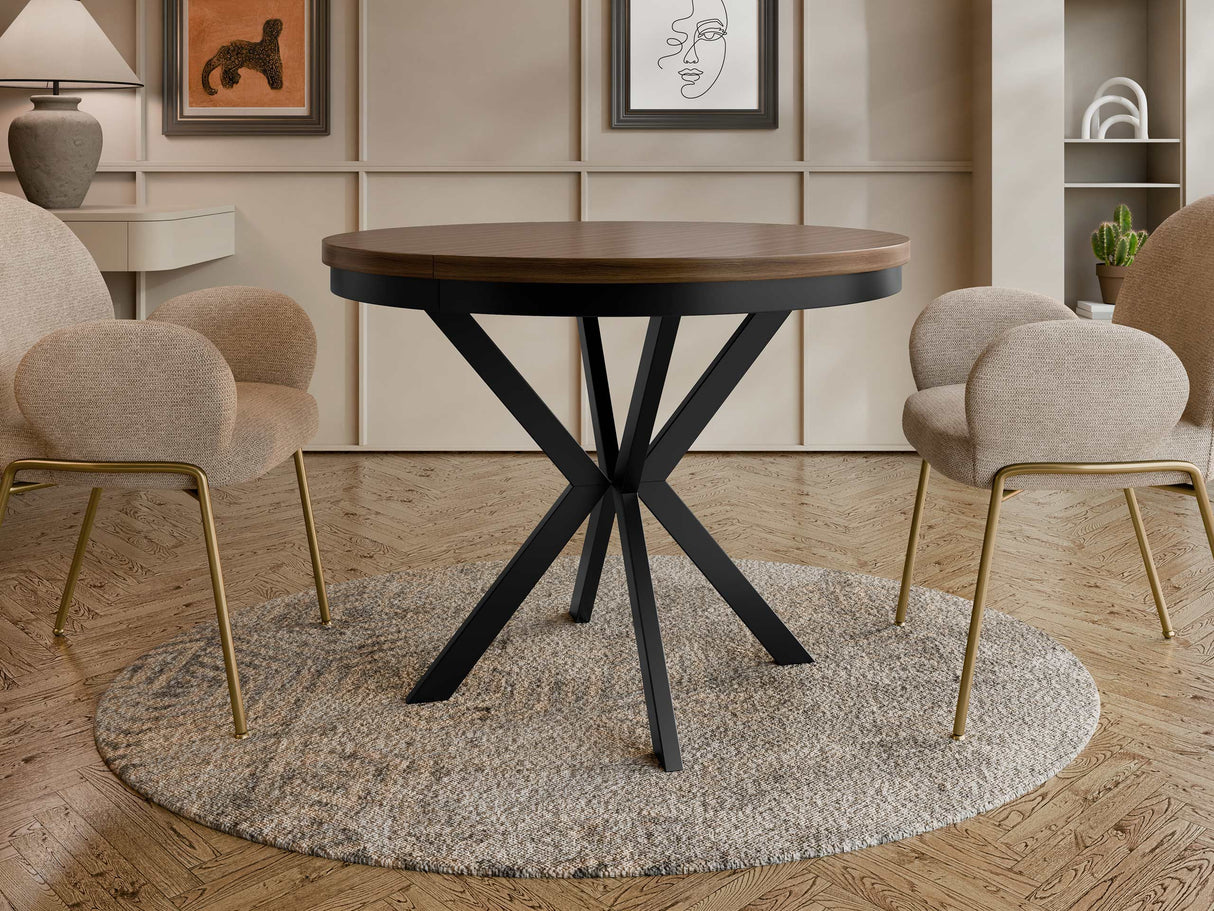 Asztal EDDER 90, Szín: Dió