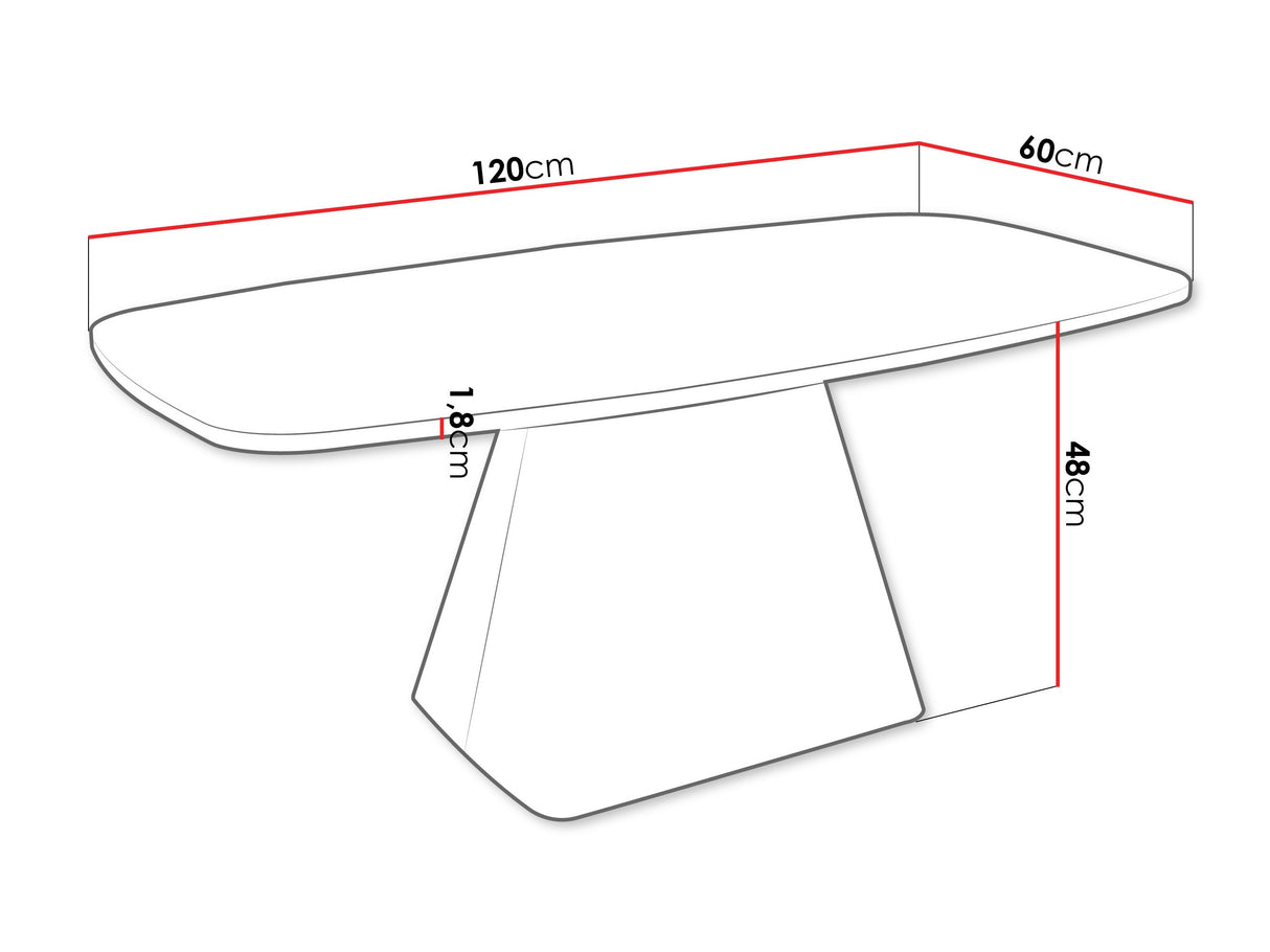 Dohányzóasztal Nema, Szín: Kézműves aranytölgy