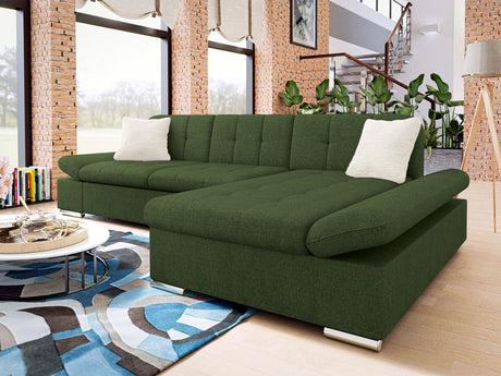 Sarokkanapé Malwi Premium (Laviva Premium), Szín: Maya 07 + Maya 02, Változatok: Jobbos