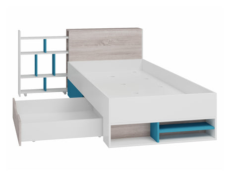 Ágy PLANET System 14, Szín: Fekete + Tölgy + Bézs