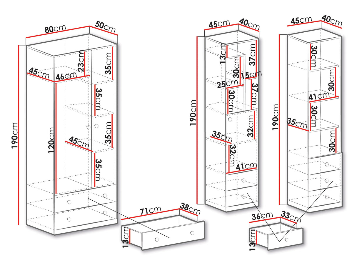 Bútorkészlet PIXEL SYSTEM II