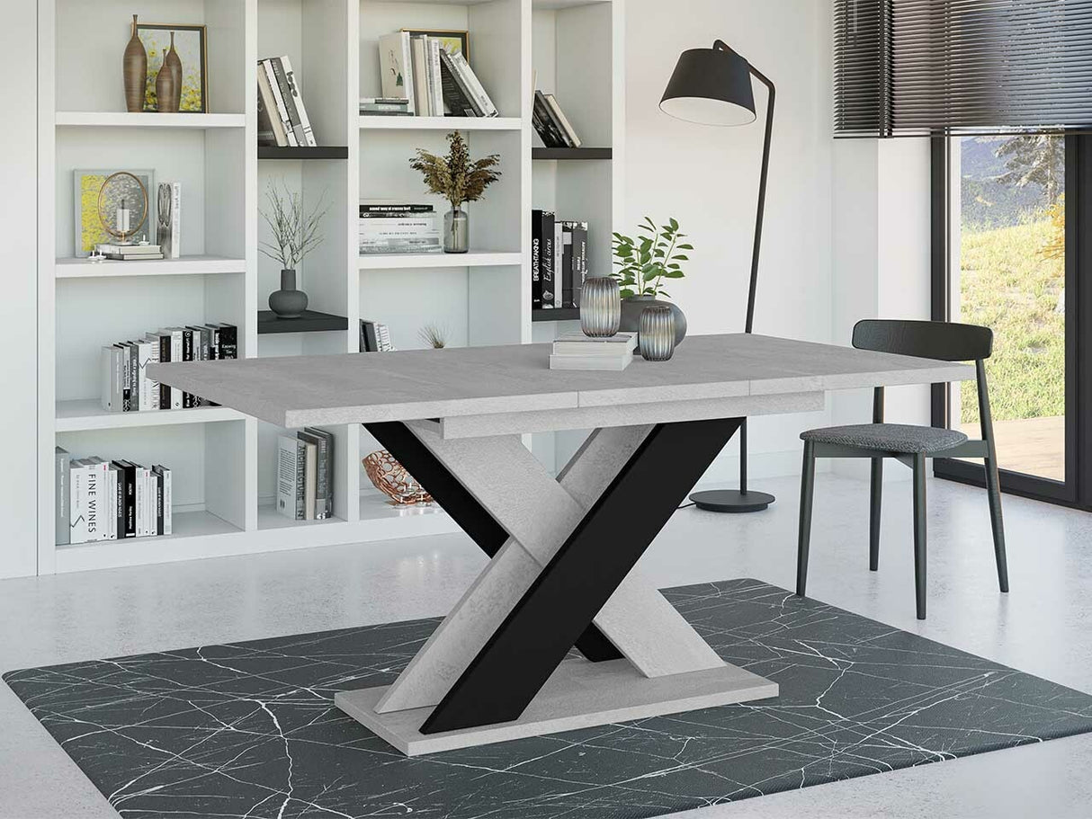 Asztal Xao (Dulcato), Szín: Szürke + Fekete 4333477