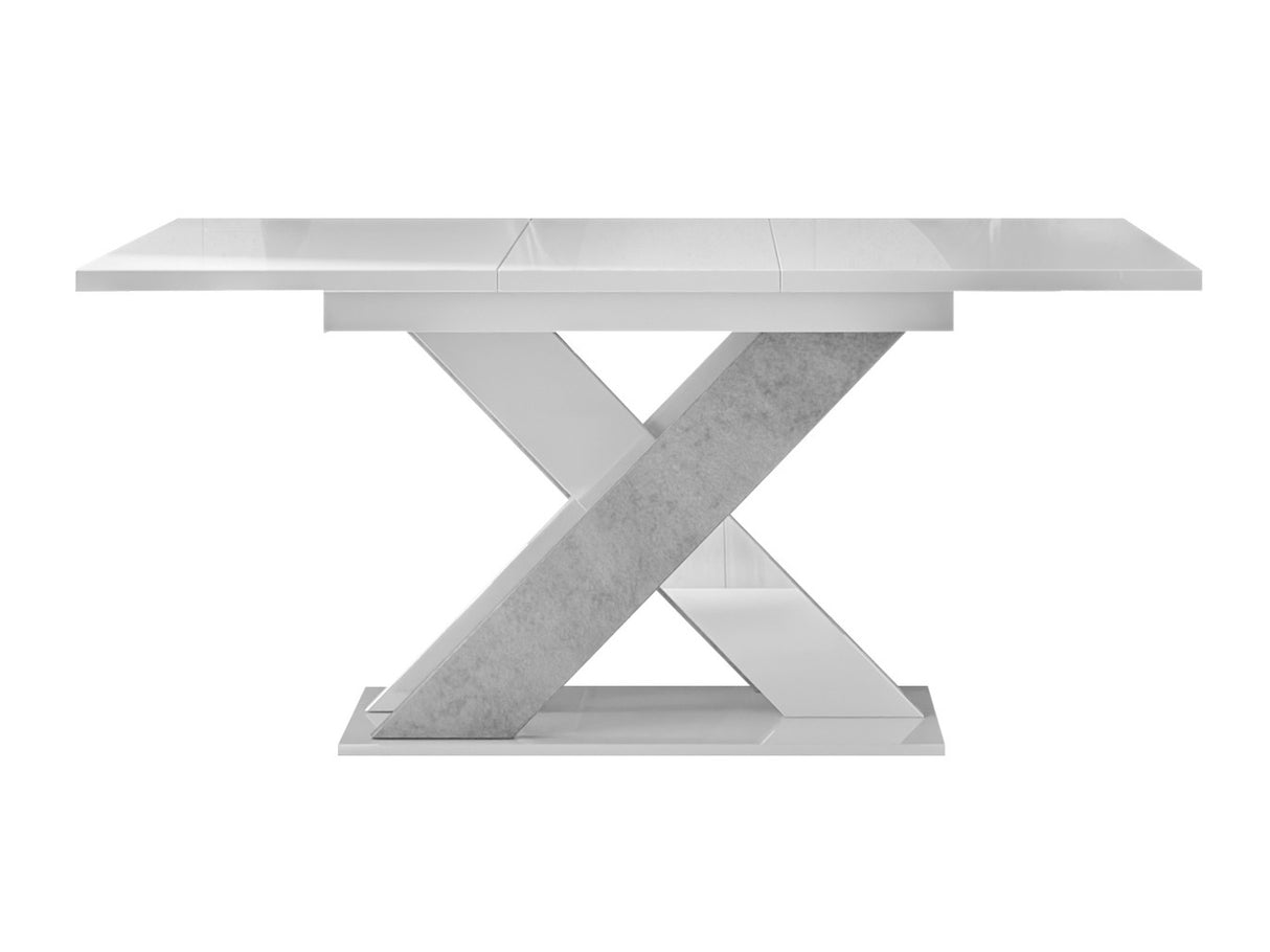 Asztal Xao (Dulcato), Szín: Fényes fehér + Beton 4333492