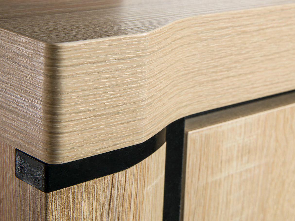 Komód Dallas D7 (Xavier), Szín: Sonoma tölgy, Led világítás: Nem 4338201