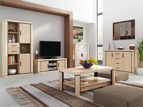 Dohányzóasztal Dallas D15, Szín: Sonoma tölgy 4338277