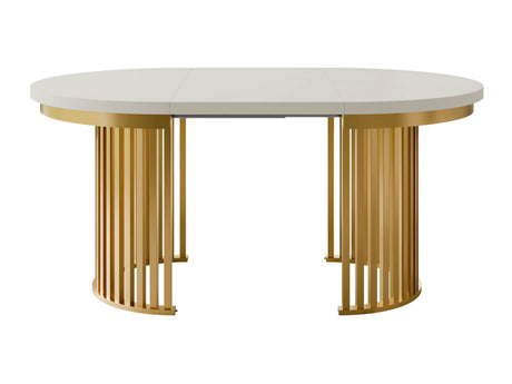 Asztal KOMO FI 100+(2X50), Szín: Kasmír + Aranysárga