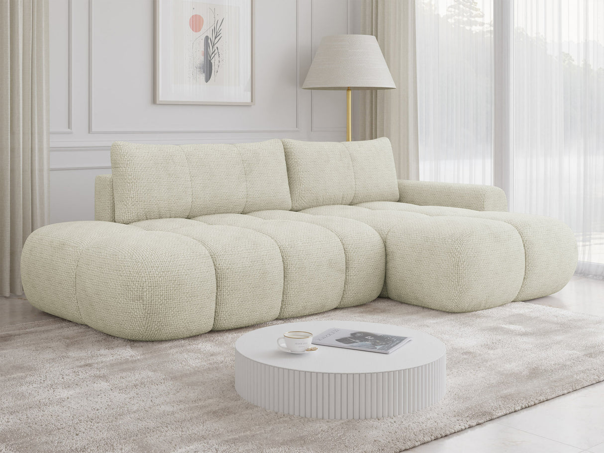 Sarokkanapé MITTO O, Szín: Flow 03, Változatok: Jobb