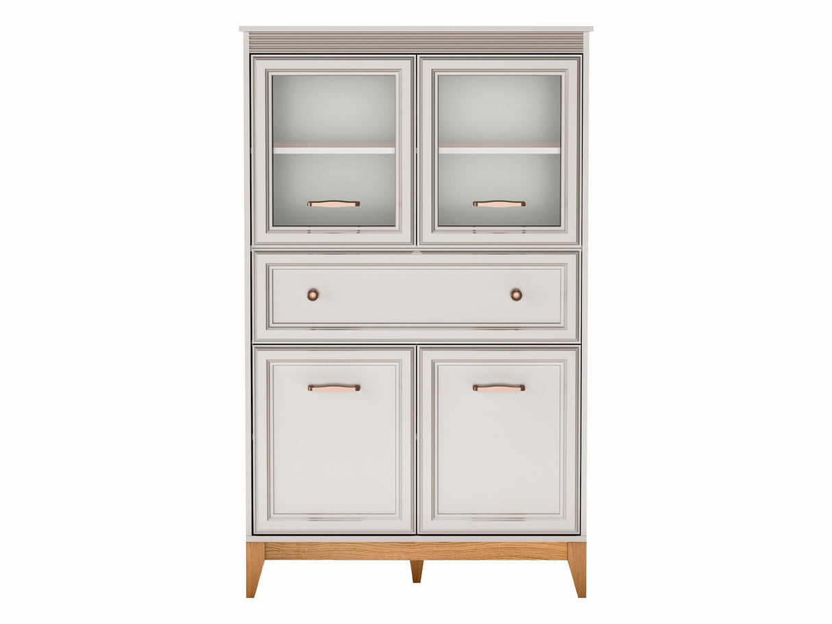 Könyvespolc Gablota WINDSOR W-5 Kasmír, -világítás: Nem