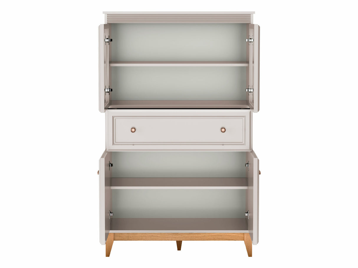 Könyvespolc Gablota WINDSOR W-5 Kasmír, -világítás: Igen