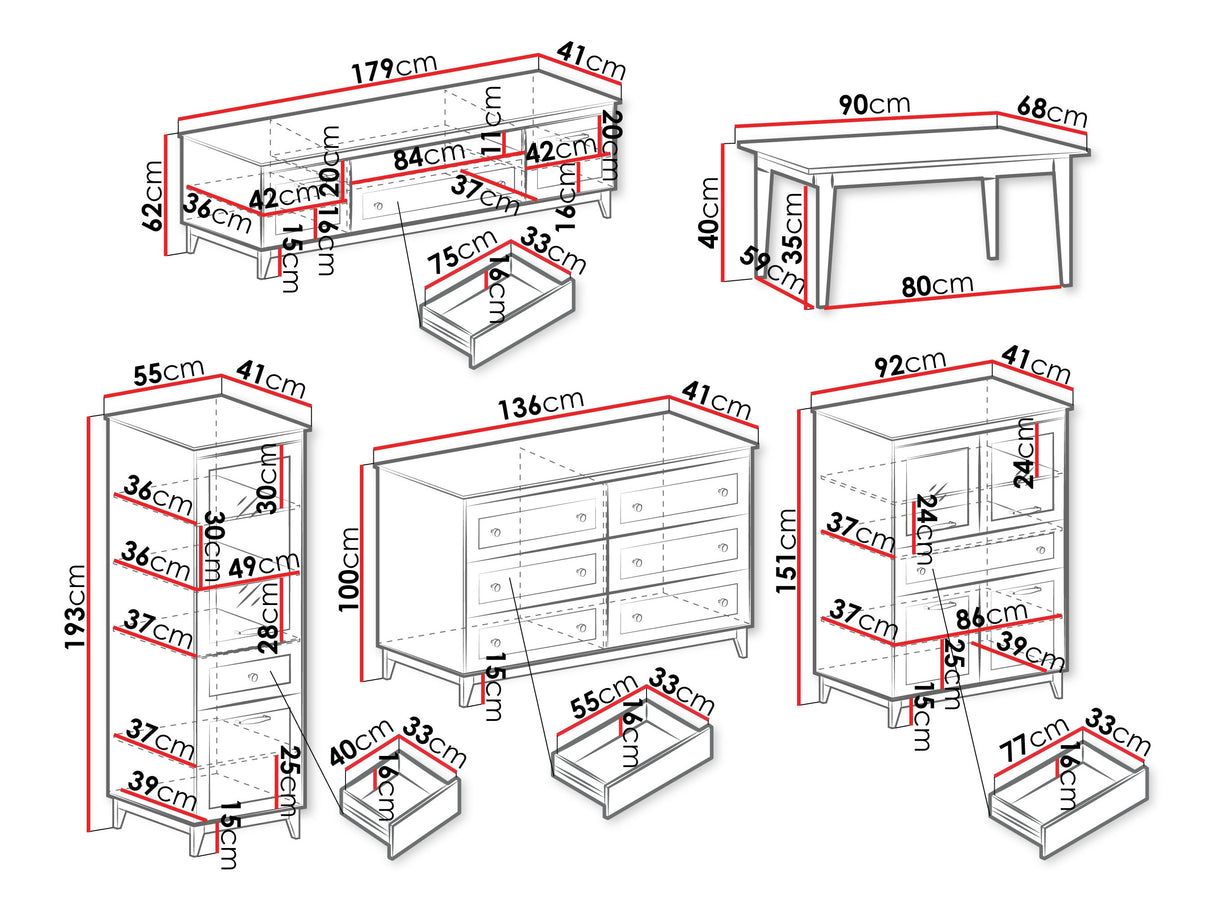 Nappali szett WINDSOR I Kasmír, -világítás: Igen
