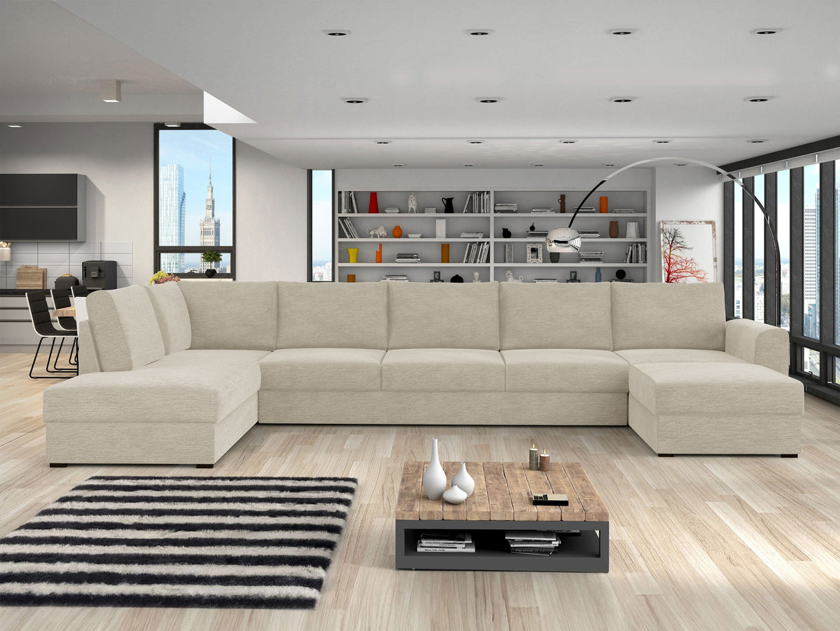 Sarokkanapé Wilma Large (Szafran Large), Szín: Nazar 225.02, Változatok: Bal