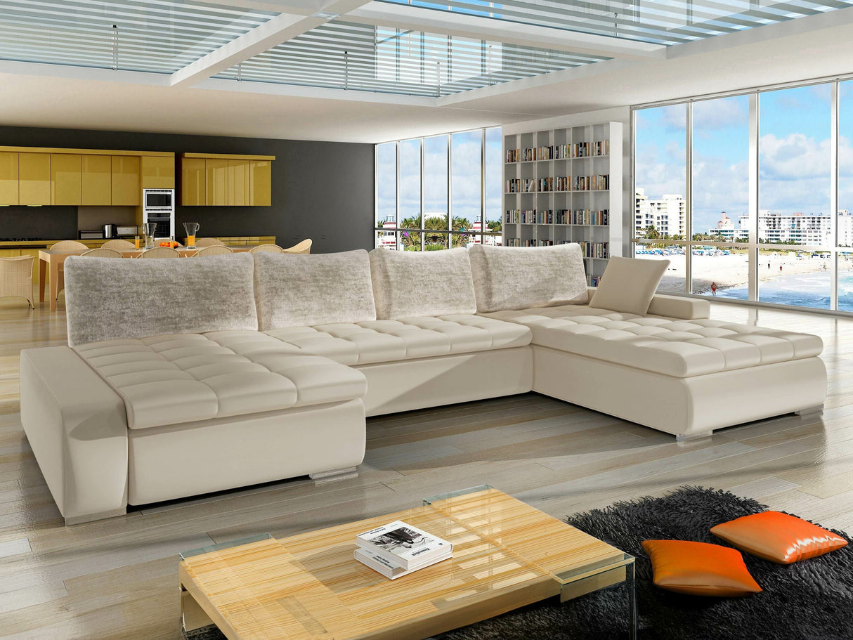 Sarokkanapé Caro (Caro Premium), Szín: Venus Velvet 2927 + Miu 2041 + Venus Velvet 2927 4372460