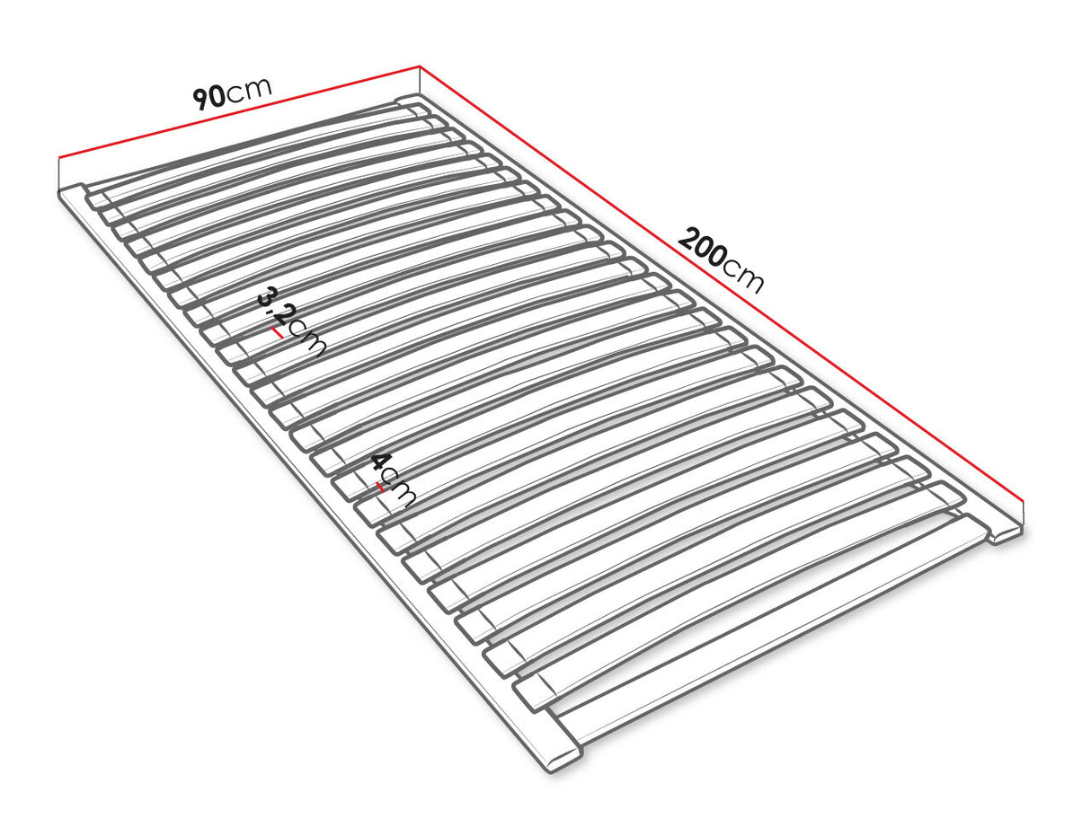Ágyrács WOJTEX (Alti) L17, Méretek: 90 x 200 cm 4396983