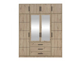 Gardróbszekrény KOS D4 DAB ARTISAN + KOS D4 DAB ARTISAN