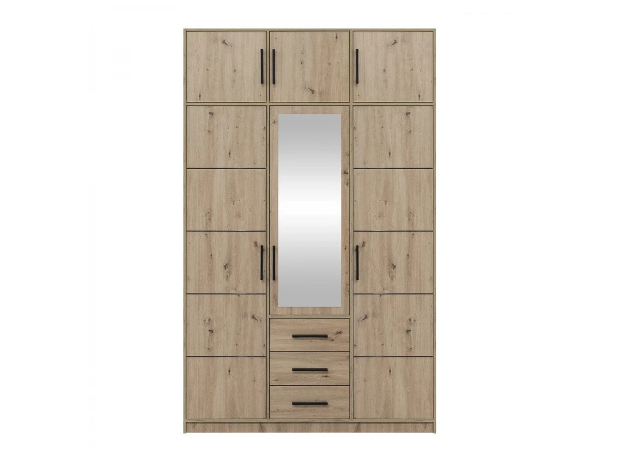 Gardróbszekrény KOS D3 DAB ARTISAN + KOS D3 DAB ARTISAN