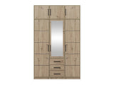Gardróbszekrény KOS D3 DAB ARTISAN + KOS D3 DAB ARTISAN