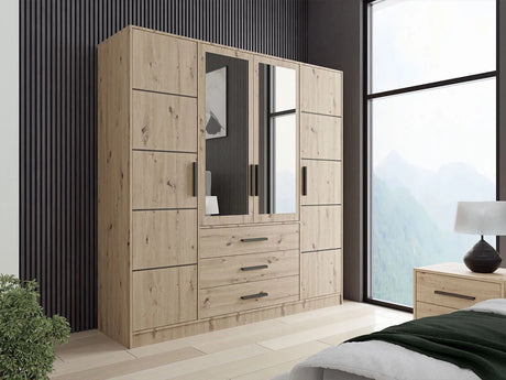 Gardróbszekrény KOS D4 DAB ARTISAN