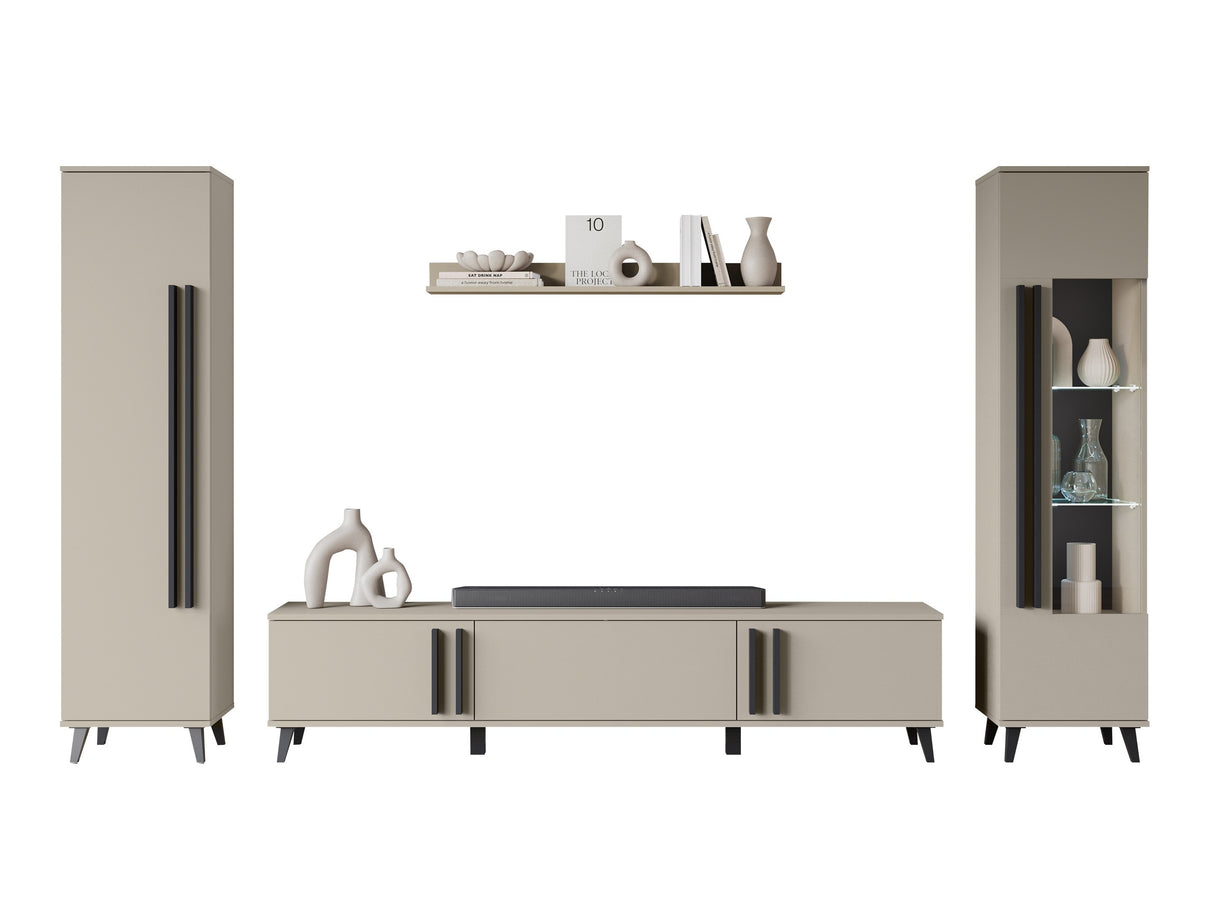 Nappali szett HELSINKI II, Szín: Congo, -világítás: Igen 4417488